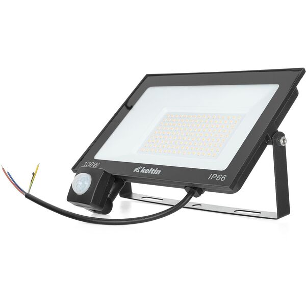 Προβολέας LED 100W με αισθητήρα κίνησης – ψυχρό λευκό 6500K (10)