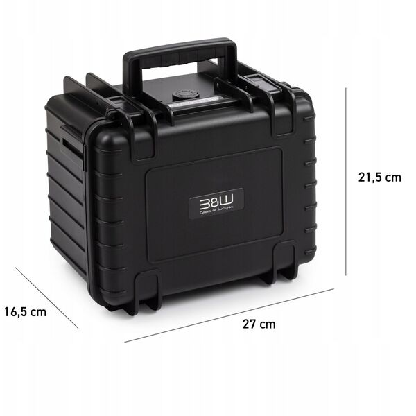 B&W action.case PP.66 μαύρο για GoPro Hero 9-13