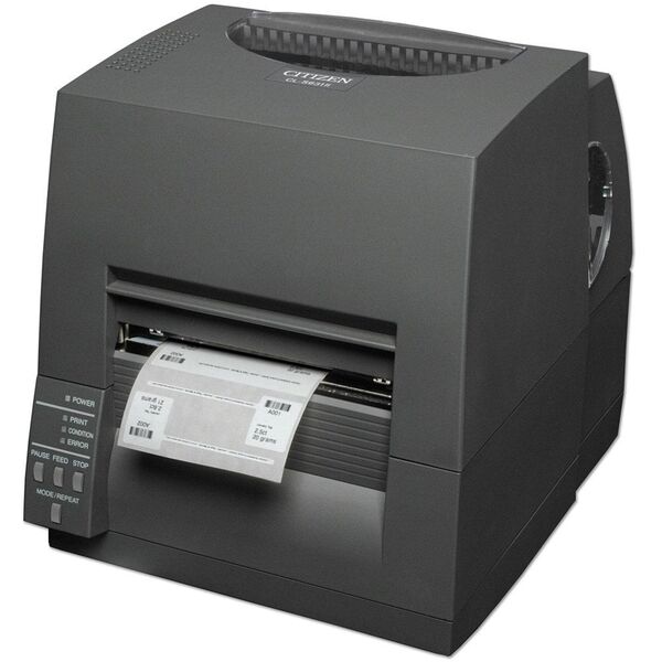 Citizen CL-S631 drukarka etykiet bezpośrednio termiczny/termotransferowy 300 x 300 DPI 100 mm/s Przewodowy i Bezprzewodowy Wi-Fi