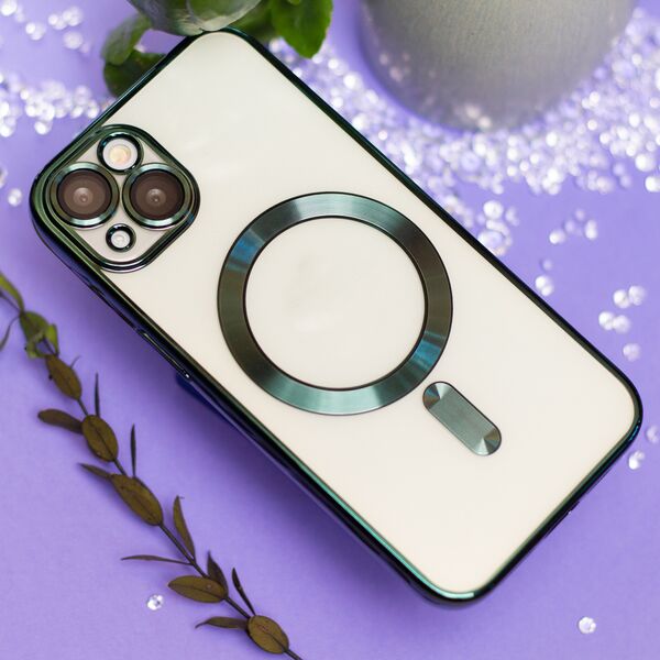 Color Chrome Mag case for iPhone 16e green 5907457799912