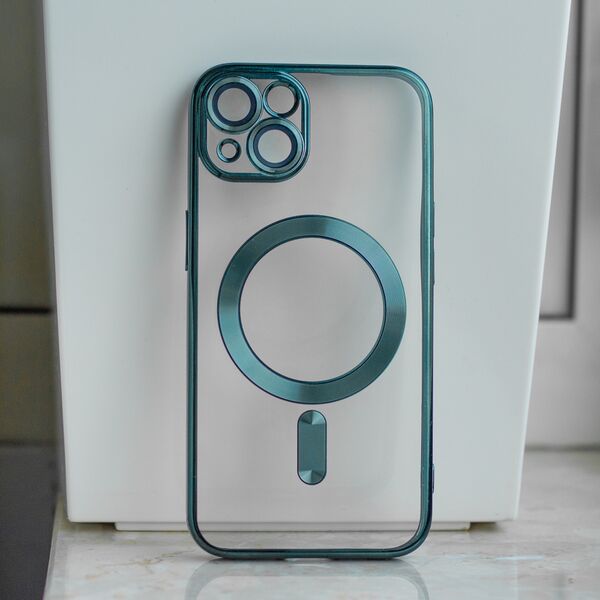 Color Chrome Mag case for iPhone 16e green 5907457799912