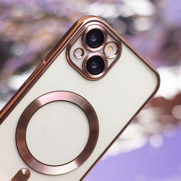 Color Chrome Mag case for iPhone 16e rose gold 5907457799929