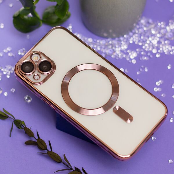 Color Chrome Mag case for iPhone 16e rose gold 5907457799929