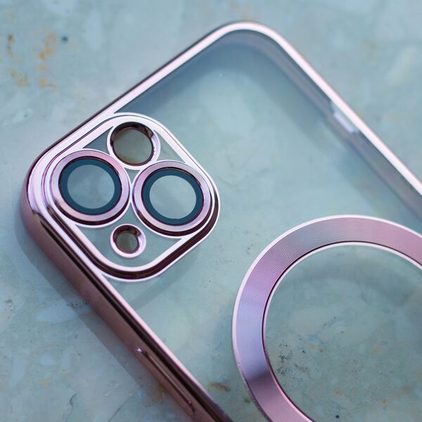 Color Chrome Mag case for iPhone 16e rose gold 5907457799929
