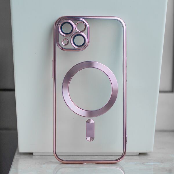 Color Chrome Mag case for iPhone 16e rose gold 5907457799929