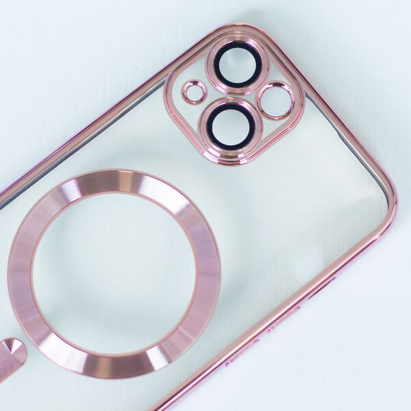 Color Chrome Mag case for iPhone 16e rose gold 5907457799929