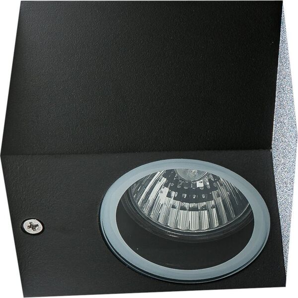 Kinkiet Azzardo Azzardo Rimini 1 AZ4267 kinkiet lampa ścienna zewnętrzna 1x35W GU10 czarny
