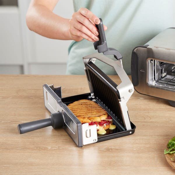 Ninja ST202EU toster 7 2 kaw. 2400 W Srebrny