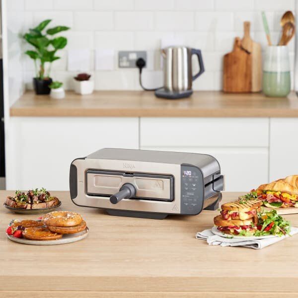 Ninja ST202EU toster 7 2 kaw. 2400 W Srebrny