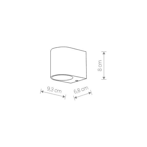 Kinkiet Nowodvorski Nico 1x10W  (9518)