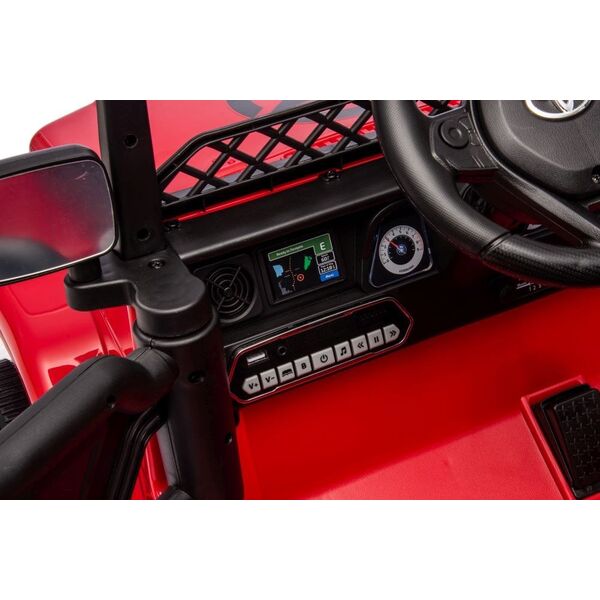 Auto Na Akumulator Toyota FJ Czerwone 4x4 EDUKAMP