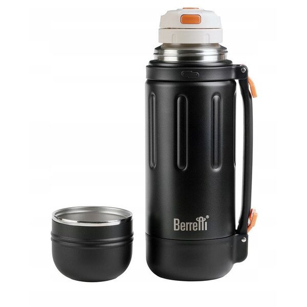 Termos na napoje Berretti 1,2 l czarny