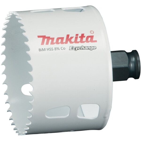 Πριονωτή Κορώνη MAKITA BIM HSS-Co 8% 73mm EZYCHANGE ΜΕΤΑΛΛΟ, ΧΑΛΥΒΑΣ, ΑΛΟΥΜΙΝΙΟ, ΞΥΛΟ, PVC