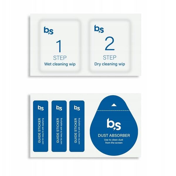 Tempered glass BlueStar 5D - για Samsung Galaxy S25+/S25 Edge (full glue/case friendly) - μαύρο