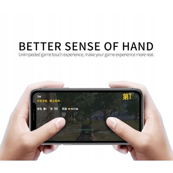 Tempered Glass X-ONE Full Cover Extra Strong Crystal Clear - για Samsung S24 FE (full glue) μαύρο