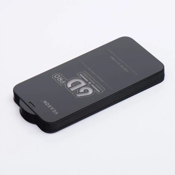 Προστατευτικό Γυαλί 6D Pro Veason Glass (SET 10in1) - για Samsung Galaxy S24 Ultra μαύρο