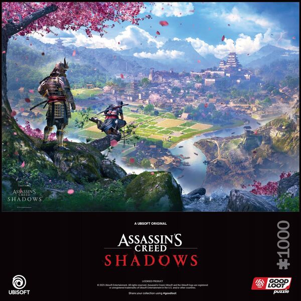 Παζλ Good Loot: Assassin's Creed - Shadows - Θέα της Ιαπωνίας (1000 κομμάτια)