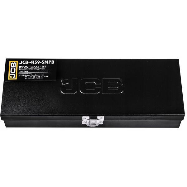 JCB ΣΕΤ ΚΡΟΥΣΤΙΚΩΝ ΚΑΡΥΔΙΩΝ 15 τεμ. 1/2" 6-ΓΩΝΟ (10-32mm)