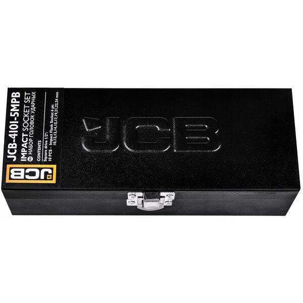 JCB ΣΕΤ ΚΡΟΥΣΤΙΚΩΝ ΚΑΡΥΔΙΩΝ 10τεμ. 1/2" 6-ΓΩΝΟ. (10-24mm)