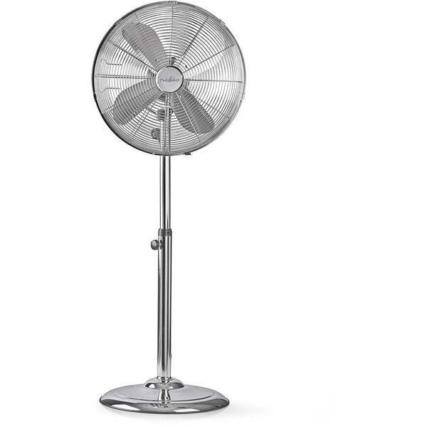 Επιδαπέδιος ανεμιστήρας Nedis 50W χρώμιο