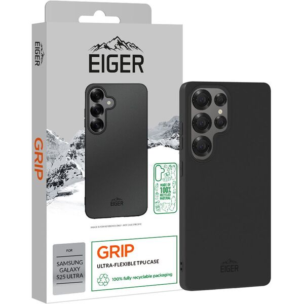Θήκη Eiger Grip Galaxy S25 Ultra μαύρη