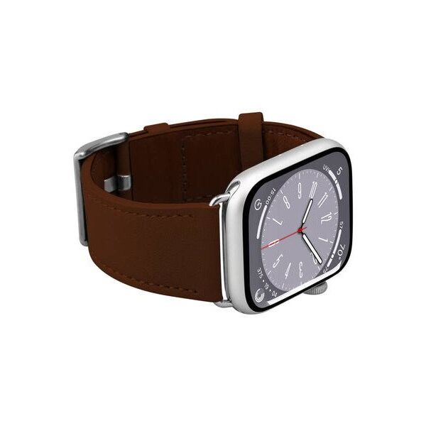 Puro E-Classic Band Apple Watch 42/44/45/46/49mm καφέ