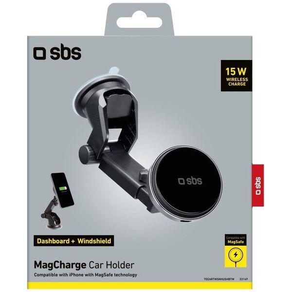 Μαγνητική βάση γενικής χρήσης με βεντούζα SBS MagSafe