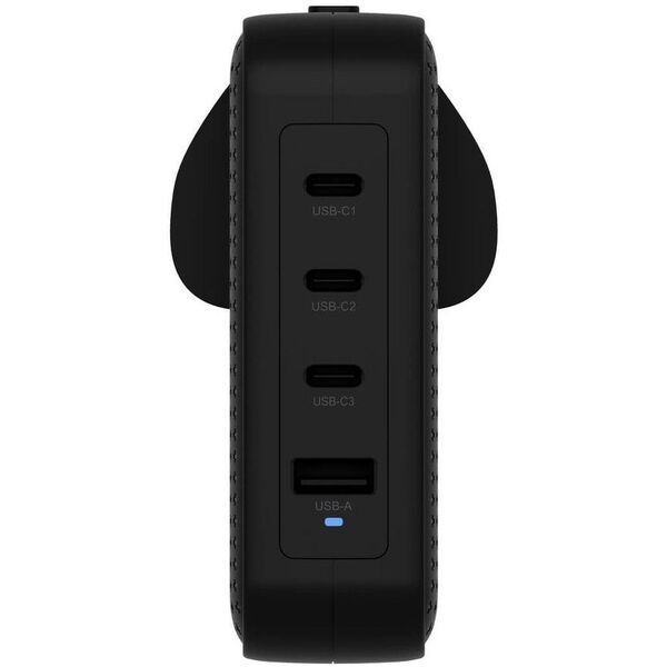 HYPER HJ1001BKWWGL φορτιστής για φορητές συσκευές Ελεγκτής παιχνιδιών, Κινητό τηλέφωνο, Netbook, Laptop, Smartphone, Tablet Μαύρο Εναλλασσόμενο ρεύμα Γρήγορη φόρτιση Εσωτερική