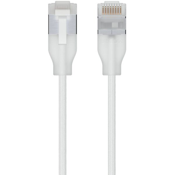 Ubiquiti UACC-Cable-Patch-EL-C6A-2M-W καλώδιο δικτύου Ημιδιαφανές, Λευκό Cat6a