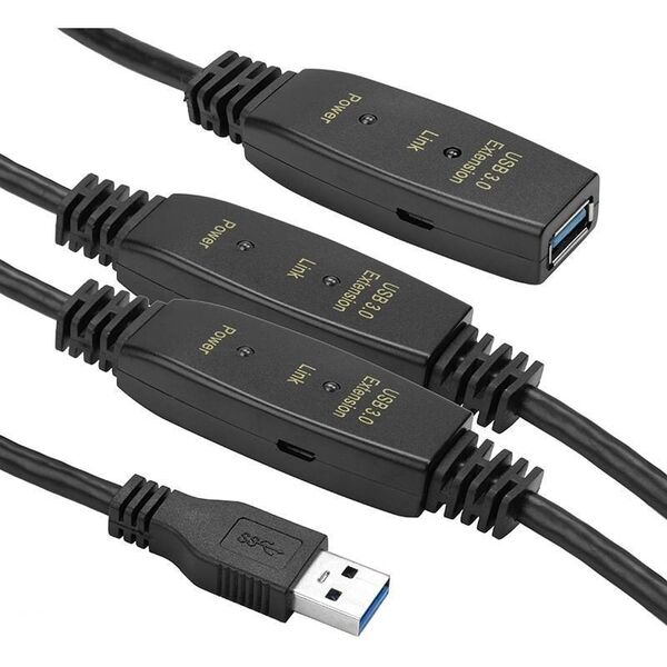 Καλώδιο επέκτασης USB 3.0 AF – AM, 20m