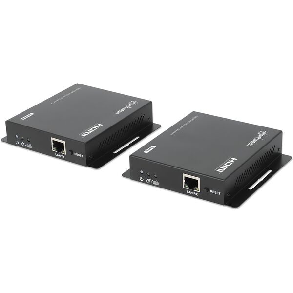 MANHATTAN 1080p60Hz HDMI KVM over IP Extender Set HDMI-Επέκταση σήματος έως 120m μέσω καλωδίου Cat6 ή δικτύου με δυνατότητα IP