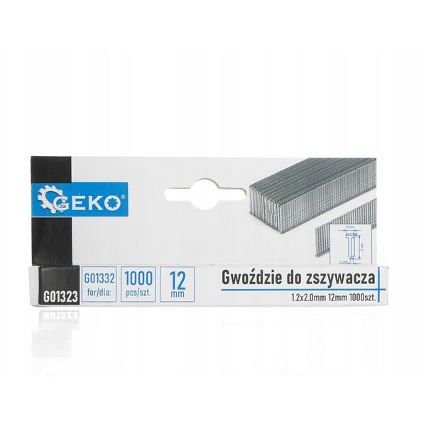 Καρφιά για συρραπτικό 1.2x2.0mm 12mm 1000τμχ. (200)