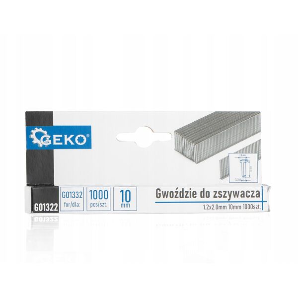 Καρφιά για συρραπτικό 1.2x2.0mm 10mm 1000τμχ. (200)