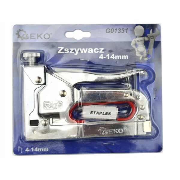 Συρραπτικό ασημί 4-14mm GEKO (10/40)