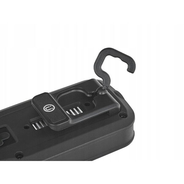 Φακός εργαστηρίου POWERBANK με μαγνήτη και ρύθμιση + σταθμός φόρτισης LED COB 10W + 5W 2000mAh 550lm IP54 (10/20)