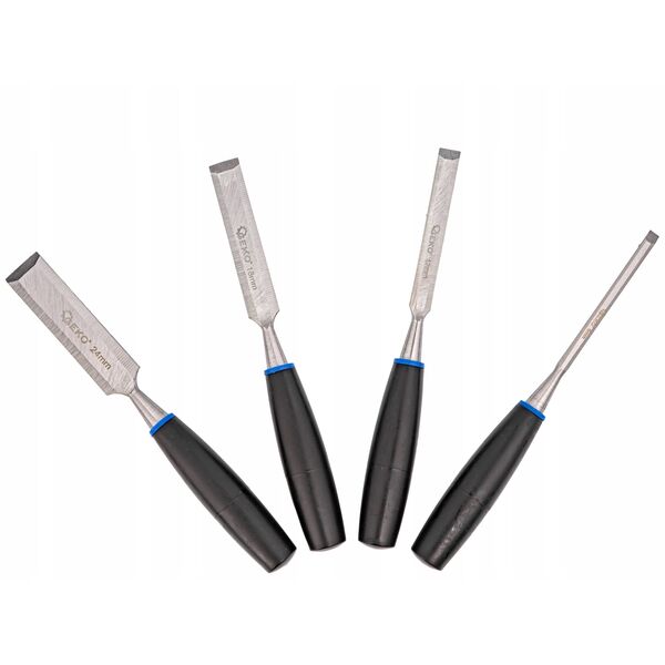 Σετ σκαρπέλων για ξύλο 4τμχ. 6-24mm(40)