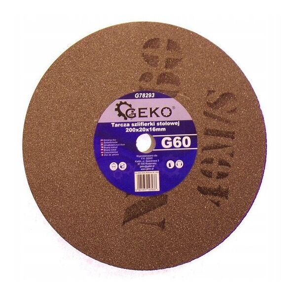 Δίσκος τροχού πάγκου 200x20x16mm G36 (10)