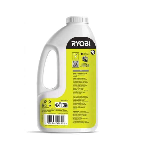 Καθαριστικό Ryobi Swift Clean, 1 l