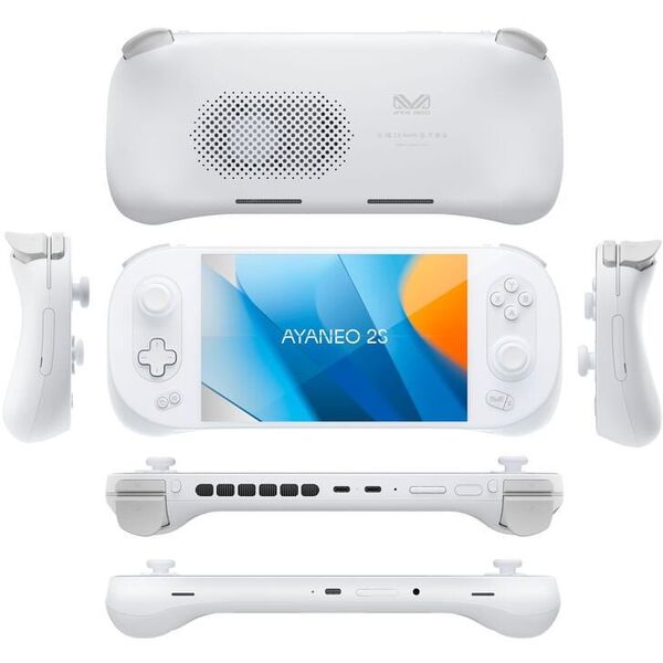 Ayaneo 2S Φορητή Κονσόλα – 32 GB LPDDR5X, 2 TB SSD, Sky White
