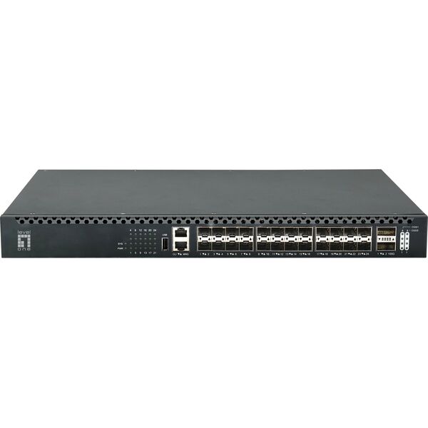 Διακόπτης 26x GE XQS-3126 2x40/100GbE 19" 185W 24xPoE