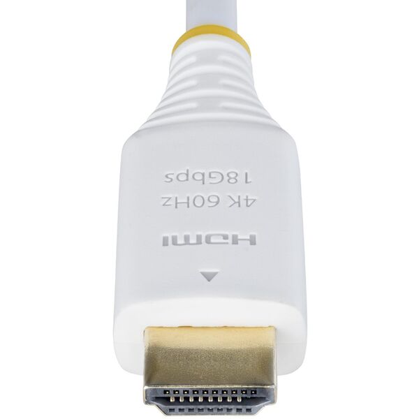 StarTech HDMI2-CABLE-4K60-6FW καλώδιο HDMI 1,8 m HDMI Τύπου A (Standard) Λευκό
