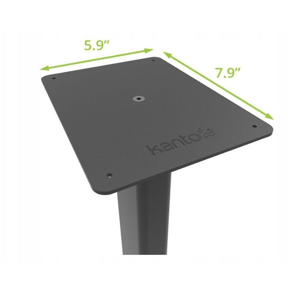 KANTO AUDIO 28" UNIVERSAL BOOKSHELF SPEAKER FLOOR STAND - Μαύρο (ΖΕΥΓΟΣ)