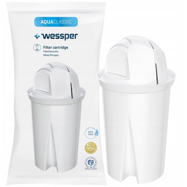 Κανάτα φίλτρου Wessper Wessper καράφα φίλτρου ψυγείου D3 SLIM Classic