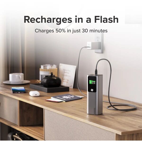 Alogic Ark Powerbank 27.000 mAh with 140W USB-C Charging