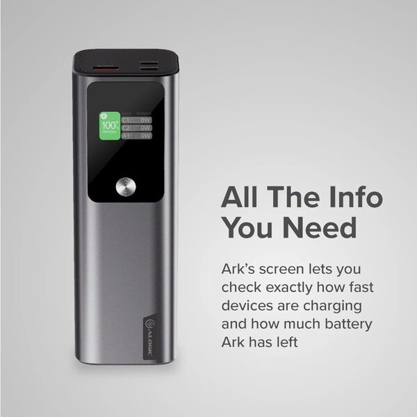Alogic Ark Powerbank 27.000 mAh with 140W USB-C Charging
