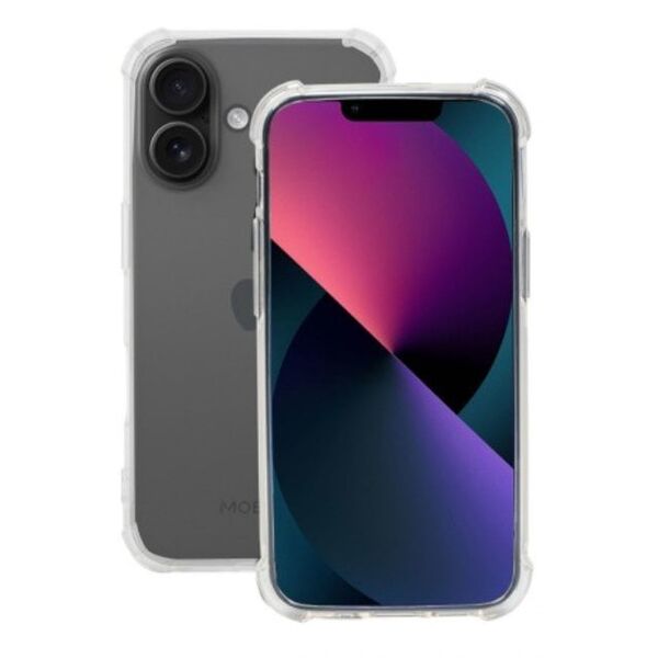 Mobilis R Series για iPhone 16 - Διαφανές - Μαλακή θήκη