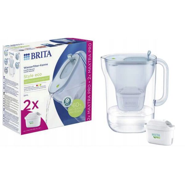 BRITA Style eco γαλάζιο παγετώνα συμπεριλαμβανομένων 2 MAXTRA PRO All-in-1