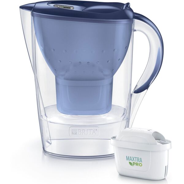 Κανάτα Φίλτρου Νερού Brita Marella - 2,4 L - Μπλε + 3x Maxtra PRO