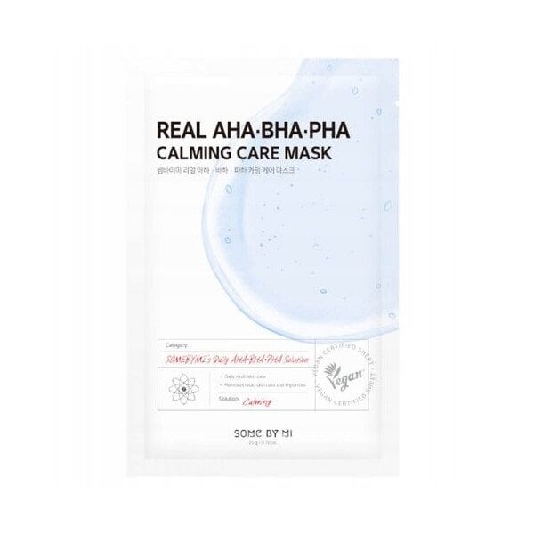 Some By Mi Real AHA BHA PHA Calming Care Mask 20g