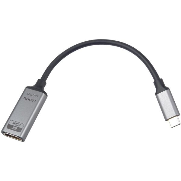 Προσαρμογέας PremiumCord USB-C σε HDMI ανάλυση εικόνας 8K@60Hz, 4K@144Hz, 20cm